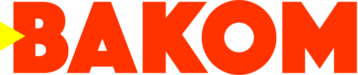 BAKOM logo knallfarger