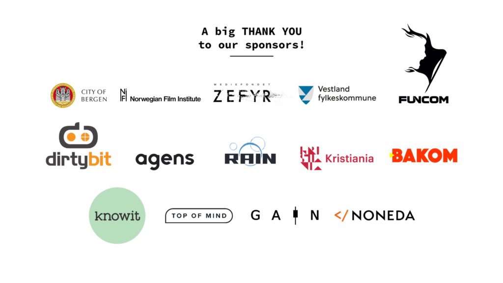 Thank you to our sponsors!