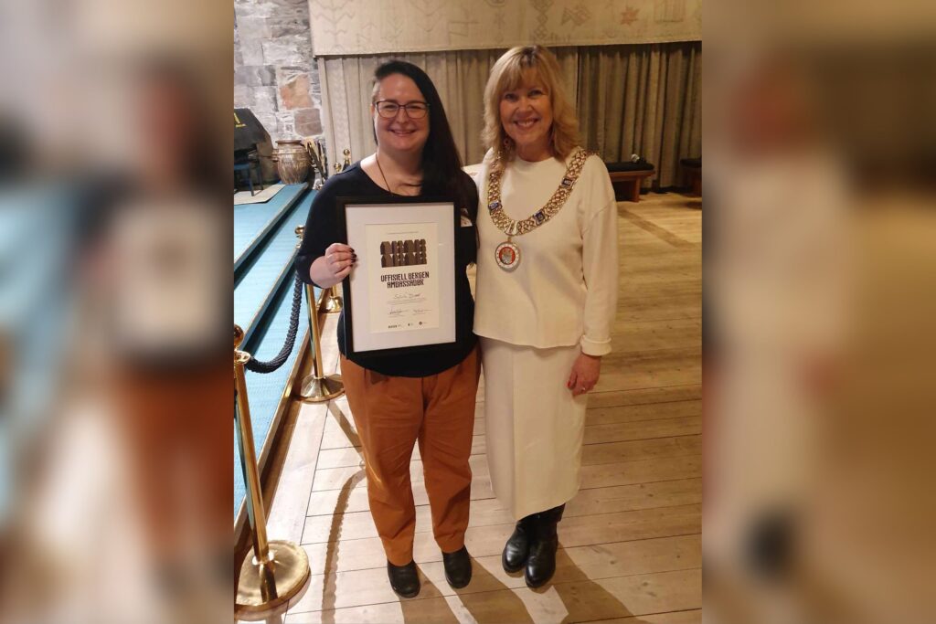 Konsoll wins a Bergen Ambassador award!